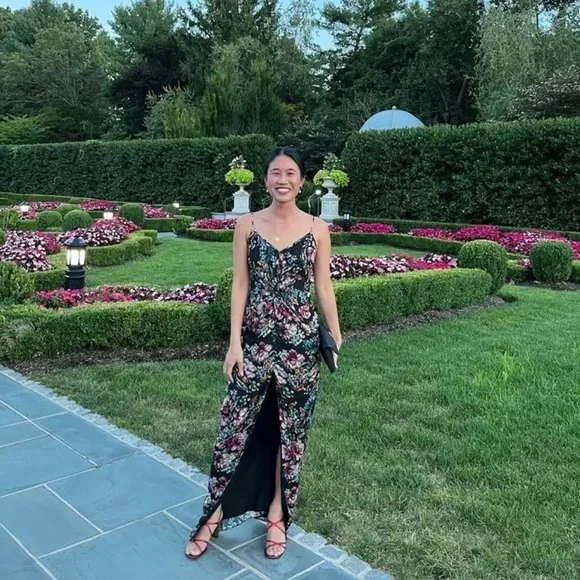 Amanda Uprichard Ellie Floral Lace Maxi Dress 🌸 XS - Picture 15 of 16